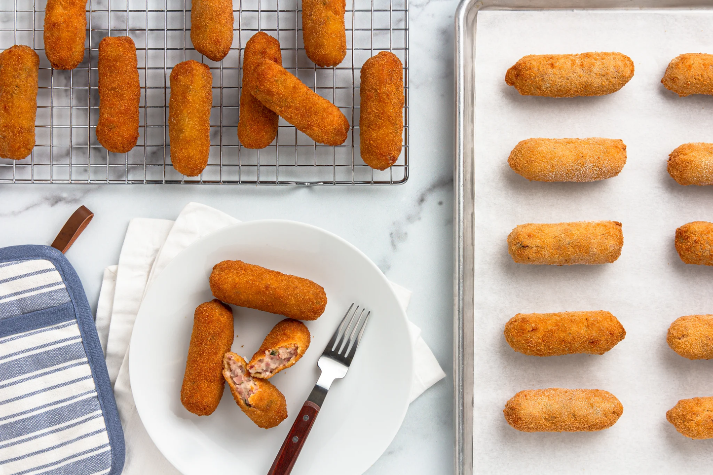 Ham Croquette (Croqueta de Jamon)