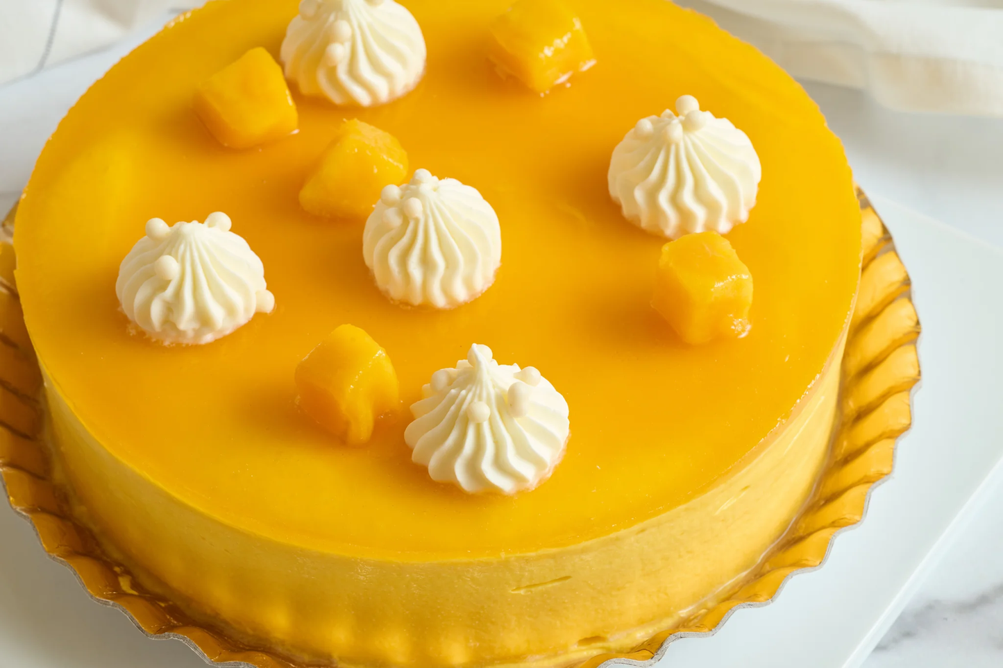 Mango Mousse Cake