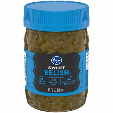 Kroger Sweet Relish, 10 fl oz