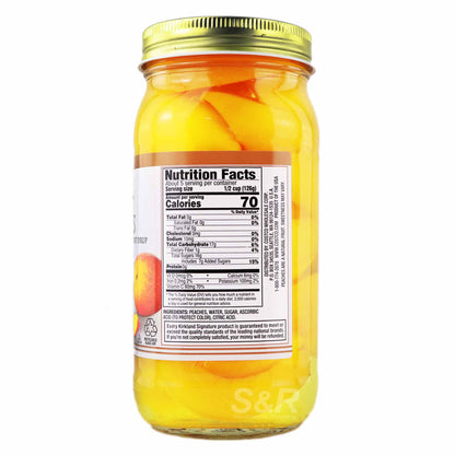 Kirkland Sliced Peaches
