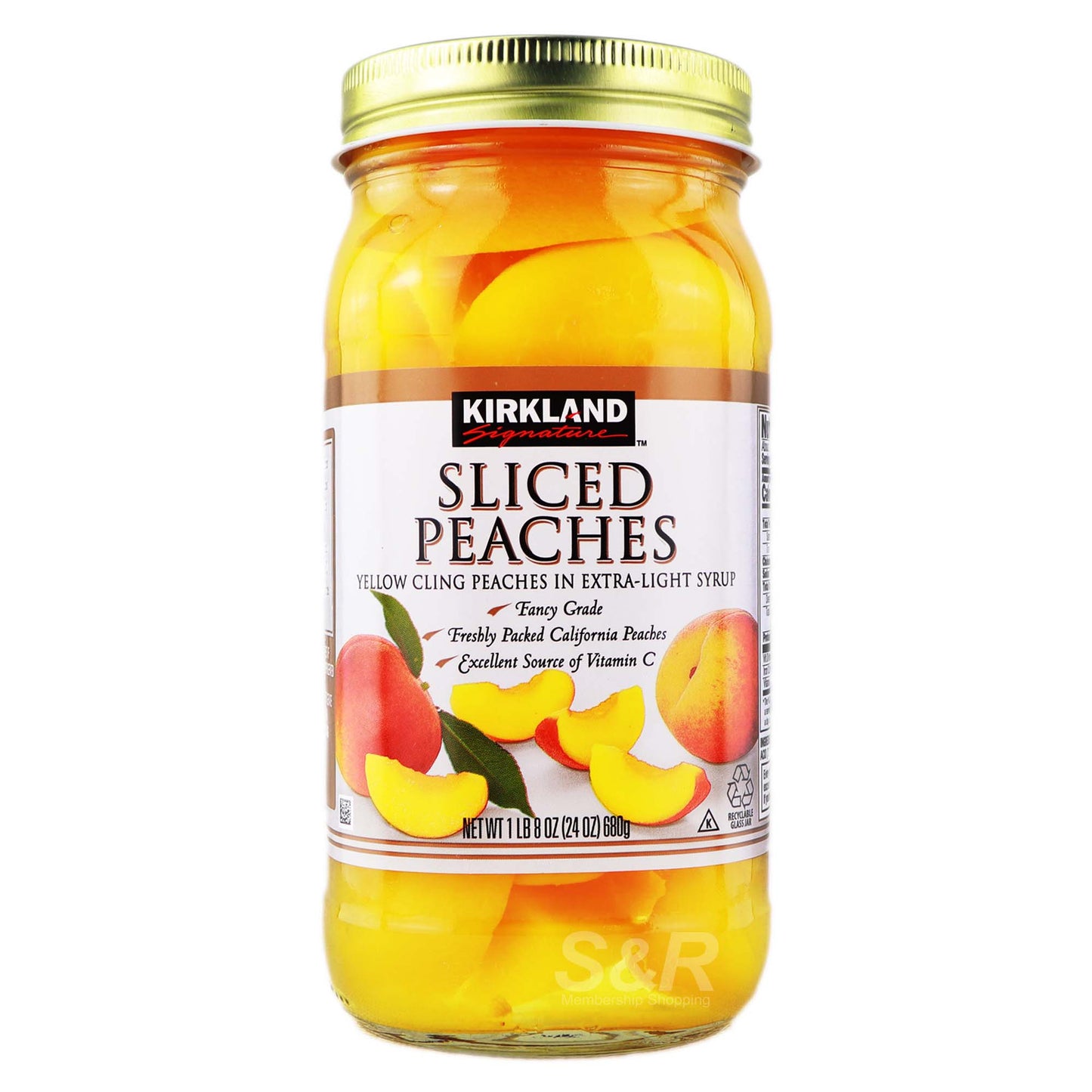 Kirkland Sliced Peaches