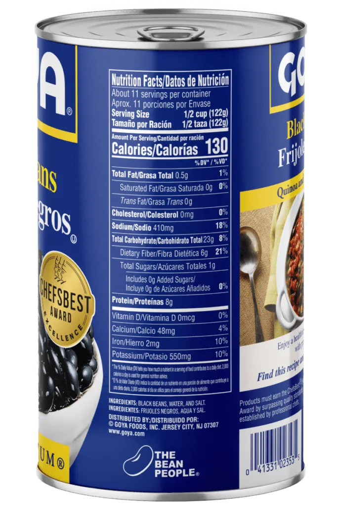 GOYA Black Beans
