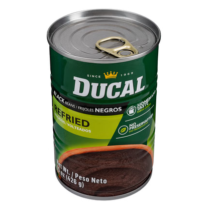 Ducal Refried Black Beans