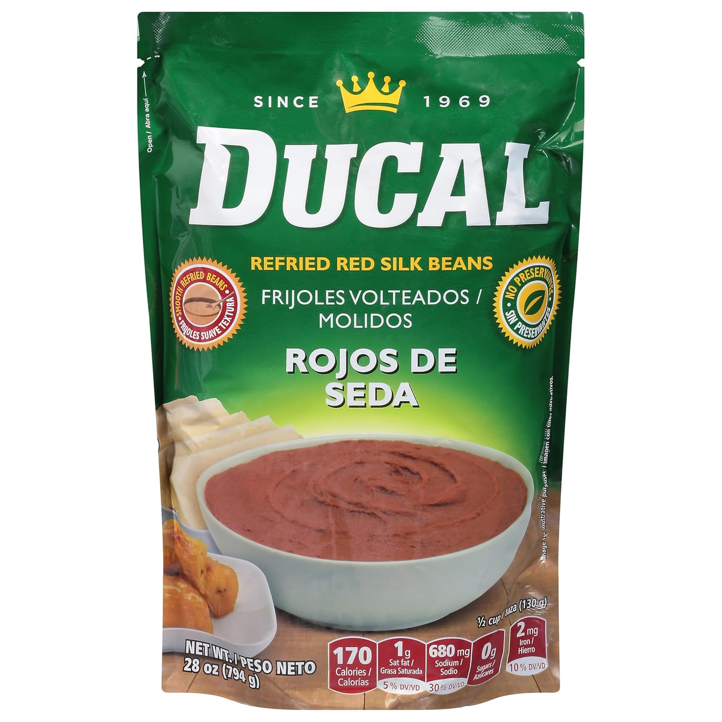 Ducal Refried Silk Beans