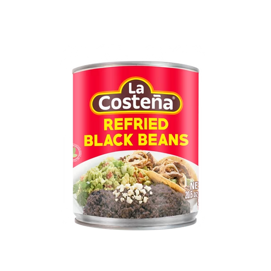 La Costeña Canned Refried Black Beans