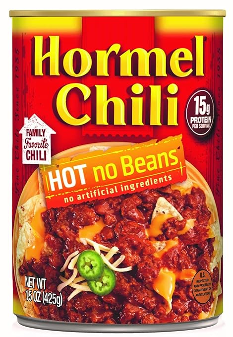 Hormel Chili Hot No Beans