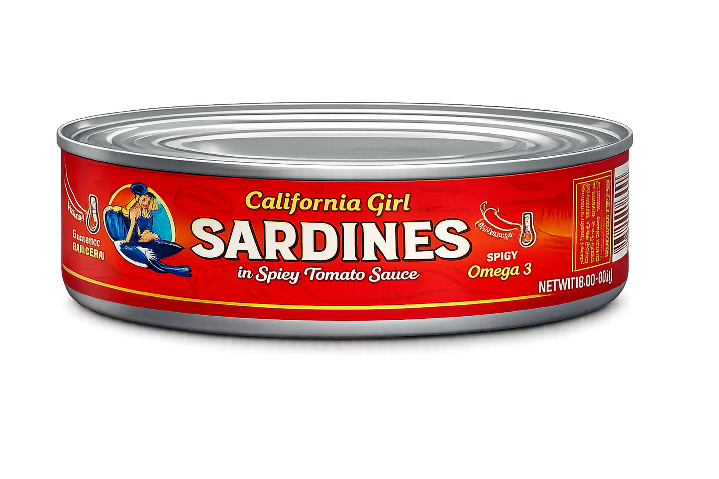 California Girl Sardines in Spicy Tomato Sauce