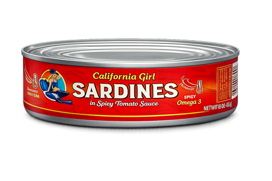 California Girl Sardines in Spicy Tomato Sauce