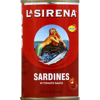 La Sirena Sardines, in Tomato Sauce