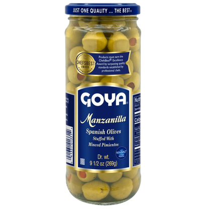 Goya Manzanilla Spanish Olives  Stuffed with Pimientos