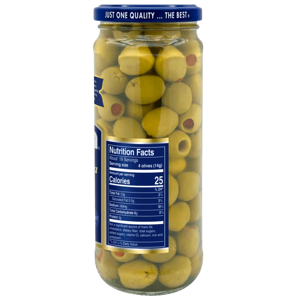 Goya Manzanilla Spanish Olives  Stuffed with Pimientos