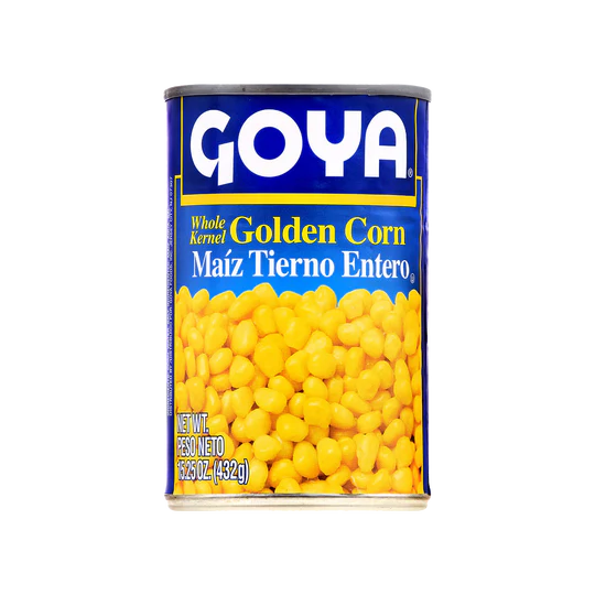 Goya Whole Kernel Golden Corn, 15.25 oz Can