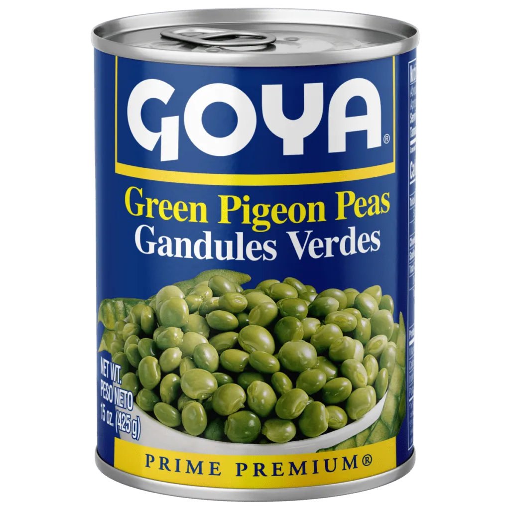 Goya Green Pigeon Peas 15oz