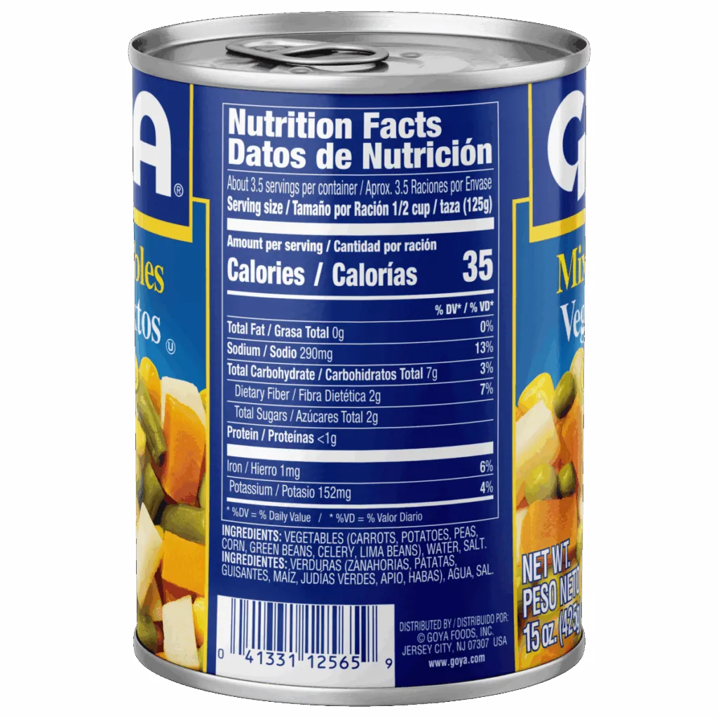 Goya Mixed Vegetables 15oz