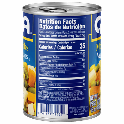 Goya Mixed Vegetables 15oz