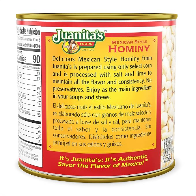 Juanita´s Mexican Style Hominy