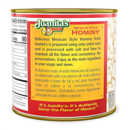 Juanita´s Mexican Style Hominy