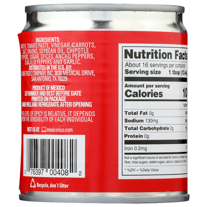 La Costena Chipotle Sauce 7.76oz