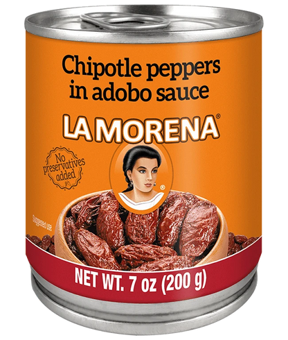 La Morena Chipotle Peppers in Adobo Sauce 7oz